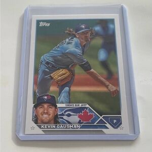 Topps Series One Kevin Gausman Card with Blue Accents